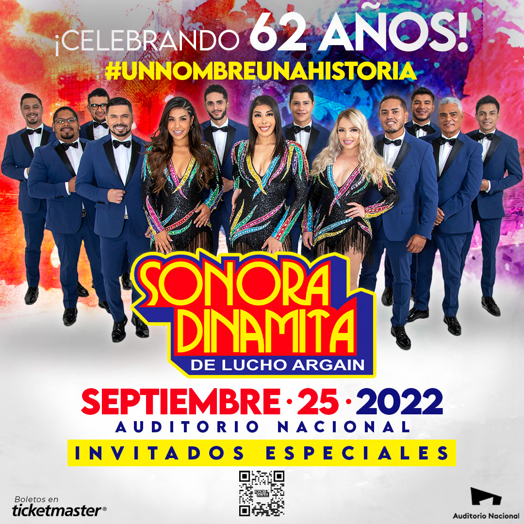 La Sonora Dinamita en Auditorio Nacional 2022 ️ CDMX EVENTOS