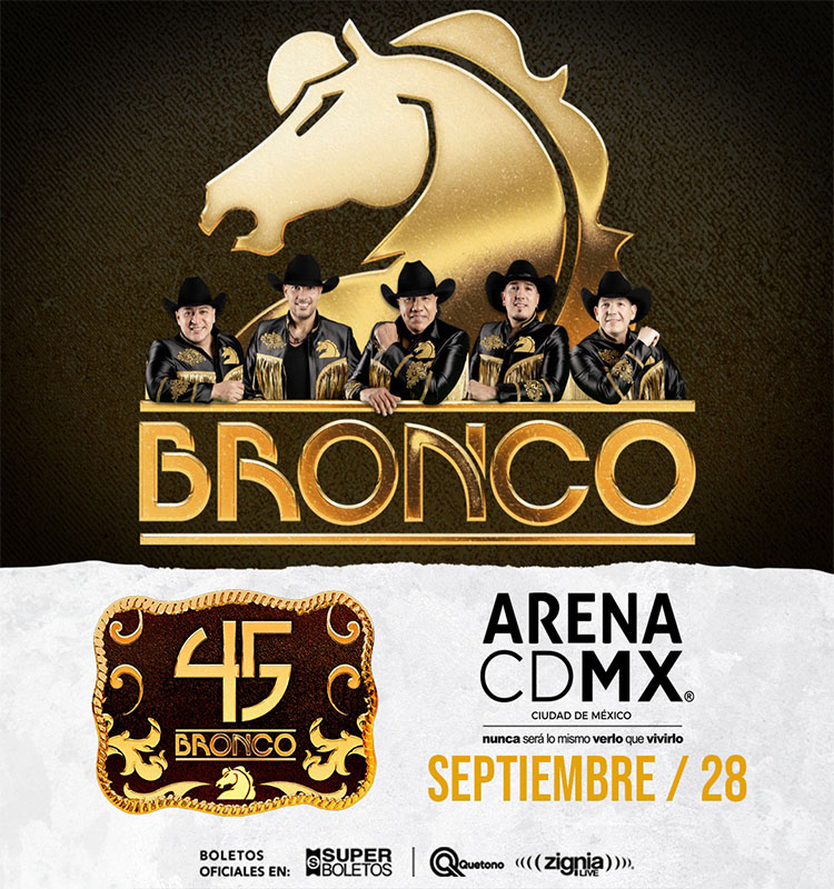 Bronco en Arena CDMX 2024