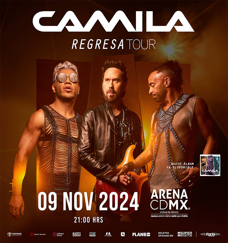 Camila en Arena CDMX 2024